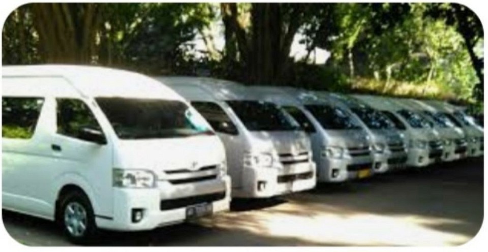 Toyota Hiace Commuter Full day tour IDR 1.250 K  ( $100 ) / 10 hours Include : * Driver * Gasoline * Tickets Parking * passenger 15 people